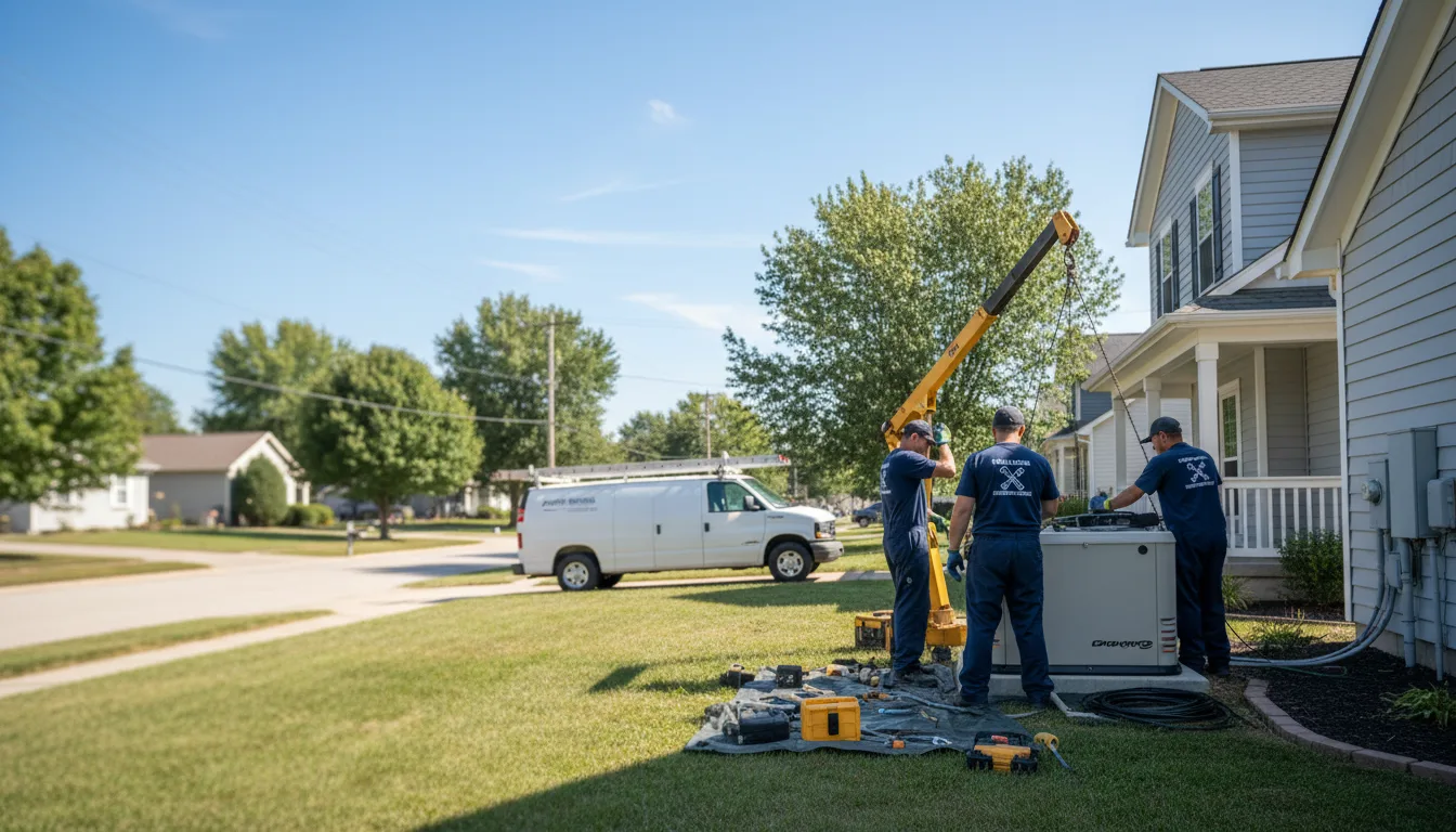 Generator Installation in Rochester, WI near me